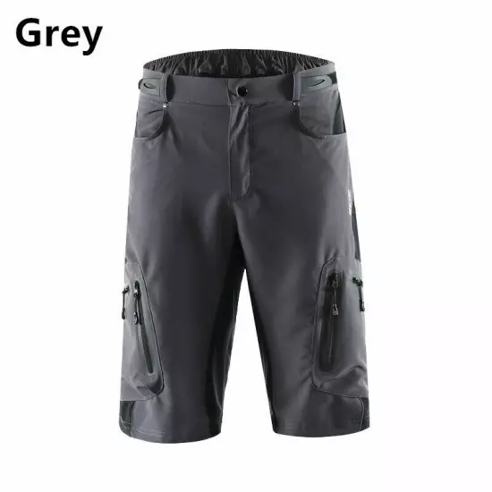 Mens MTB Mountain Bike Short Bicycle Cycling Riding Shorts Wear Relaxed Loosefit