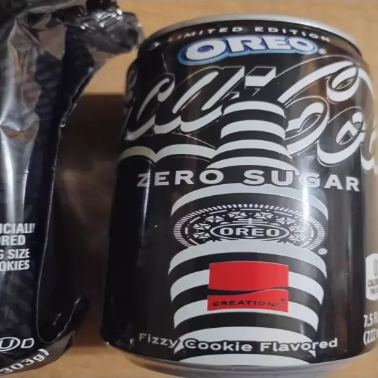 Limited Edition Coca Cola Oreos PLUS Can of Oreo Coca Cola Zero