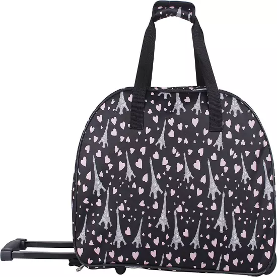 Betsey Johnson Unisex Carry-On Luggage Collection 2 - Roller Duffle Bag