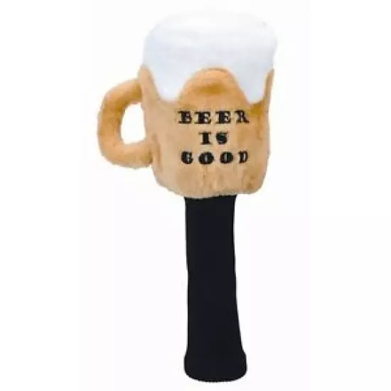 "Beer is Good" Frosty Mug Golf Driver Headcover - fits up to 460cc Driver 