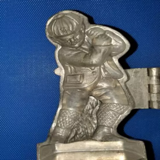 Golf Male Golfer Pewter Ice Cream Mold Krauss # 463