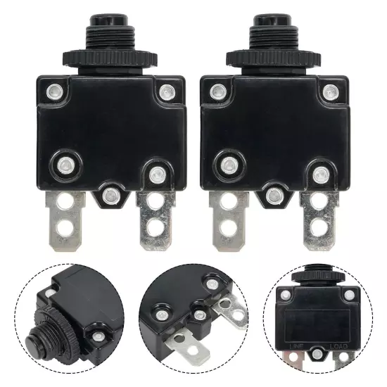 2pcs Air Compressor Electric Tools Circuit Breaker Overload-Protectors AC15A