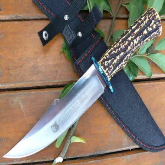 JL 056 Survival Military Bowie Hunting Tactical Pig Sticker knife 