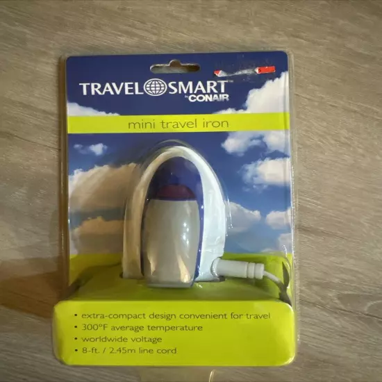 Conair Travel Smart TS100 Portable Wired Mini Travel Clothing Iron