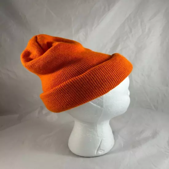 Thermal Energy Knit TEK Thermal Beanie Orange One Size Knit Cap