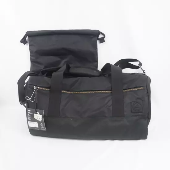 Adidas Originals Men's Creator Black Duffel Bag W/ Laundry Drawstring Bag 