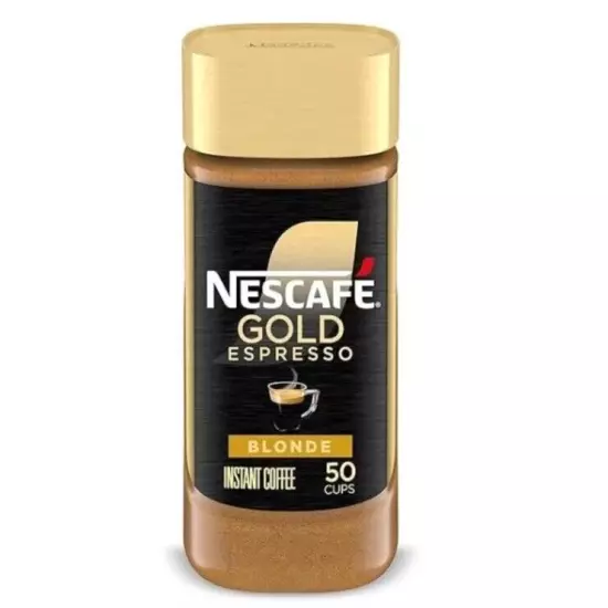 4 Pack - NESCAFÉ Gold Espresso Blonde, Instant Coffee, 3.5 oz SHIPS NEXT DAY