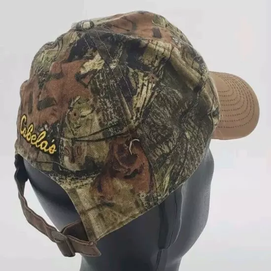 Cabela's Camo Cap, Hunting Hat One Size Fits Most Adjustable Strap