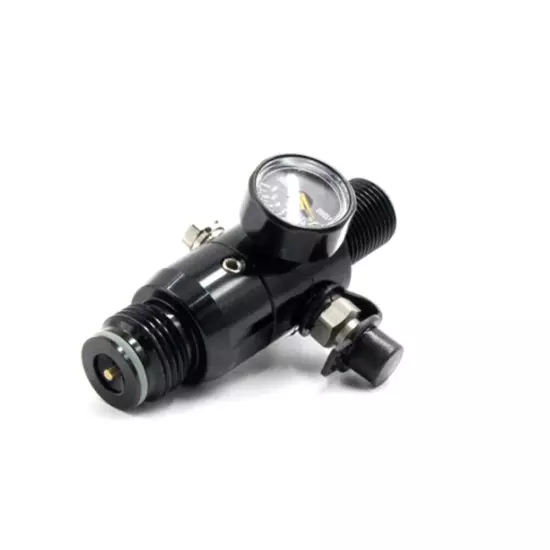 1pc 4500psi Regulator Paintball PCP Air Compressor Tank Valve Pressure HPA Black