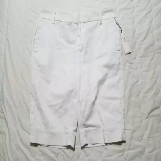 1 NWT WOMEN'S ECRU NASH SHORTS, SIZE: 6, COLOR: WHITE (J291)