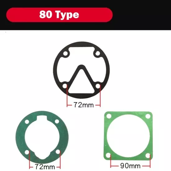 Head Gasket Set For Air Compressor Plastic Portable Rebuild Kit Replacement