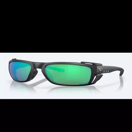 NEW Costa Del Mar King Tide 8 Black Pearl / Green Mirror Polarized Glass 580G