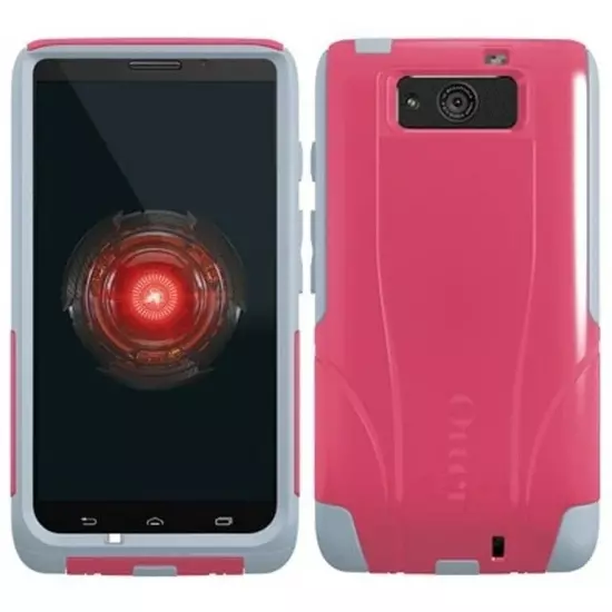 OtterBox Commuter Series Case for Motorola DROID ULTRA, Primrose - White/Pink