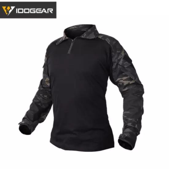 IDOGEAR G3 Combat Shirt w/ Elbow Pads BDU Hunting Tactical Assault Clothing Gear