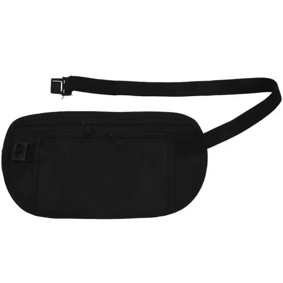 Travel Waist Pouch for Passport Money Belt Bag Hidden Security Wallet5889