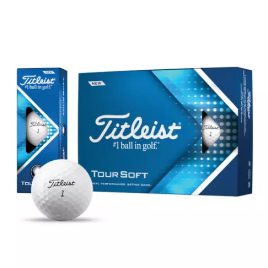 3 Dozen New Titleist TourSoft Golf Balls - 2 day shipping!