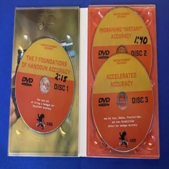 Master Handgun Accuracy - 3 DVD Set