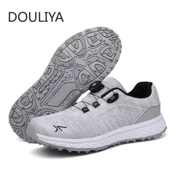 Professional Men's Golf Shoes Lightweight Golfer Shoes Outdoor Non-slip Sneakers