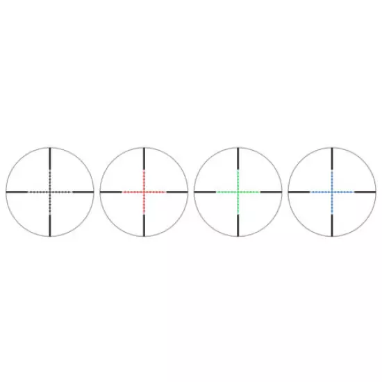 4-16X56 Rifle Scope 56mm OBJ, 30mm TUBE Clear Glass, Side Focus,RGB MILDOT MOUNT