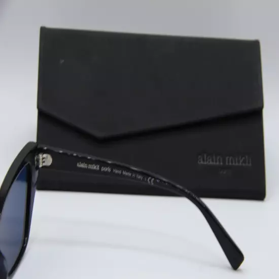 NEW ALAIN MIKLI A 05036 005/80 LE MATIN BLACK AUTHENTIC FRAMES SUNGLASSES 57-15