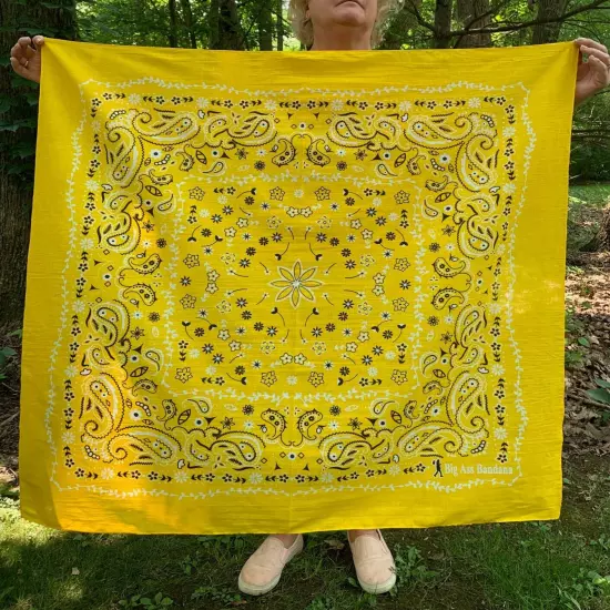 SUMMER SALE! BIG ASS BANDANA Giant Extra Large Texas Size Bandanas 42x42 inches!