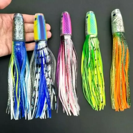 Two Mold Kit for Large Trolling Lures for Tuna, Marlin, Mahi Mahi