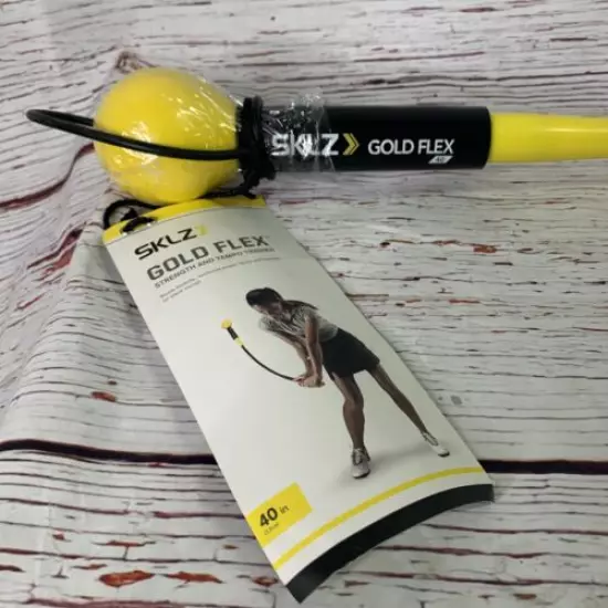 SKLZ Gold Flex 40" Strength & Tempo Trainer Golf Aid with Hanger - Brand NEW!