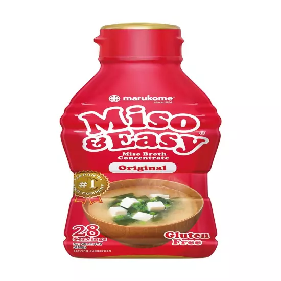 Marukome Miso & Easy Original 15.1-Ounce Pack of 6