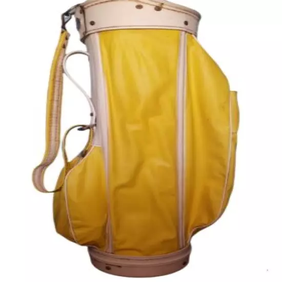 Vintage Bright Yellow Womens Macgregor Golf Bag