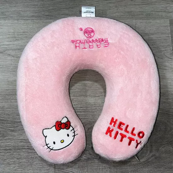 Hello Kitty Sanrio Earth Therapeutics Neck Travel Air Plane Pillow - Super Comfy