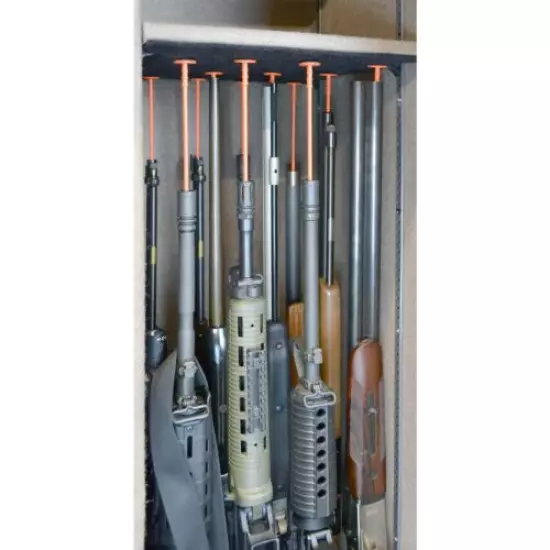 Gun Storage Solutions Pack of 6 Rifle Rods Add-On Kit