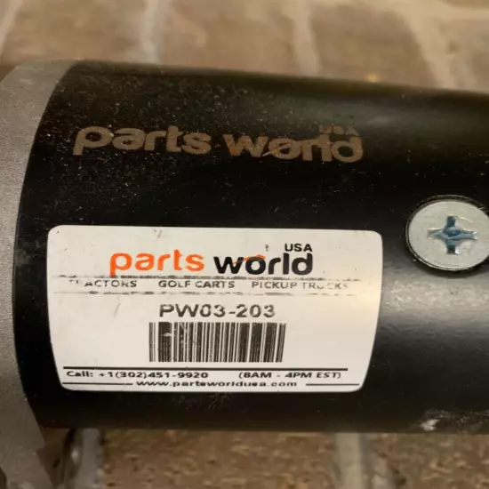 Parts World PW03-203, Starter Generator