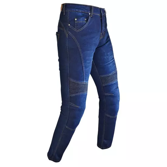 RIDERACT® Men Motorbike Pant Reinforced with Aramid Fiber Motorcycle Biker Jeans