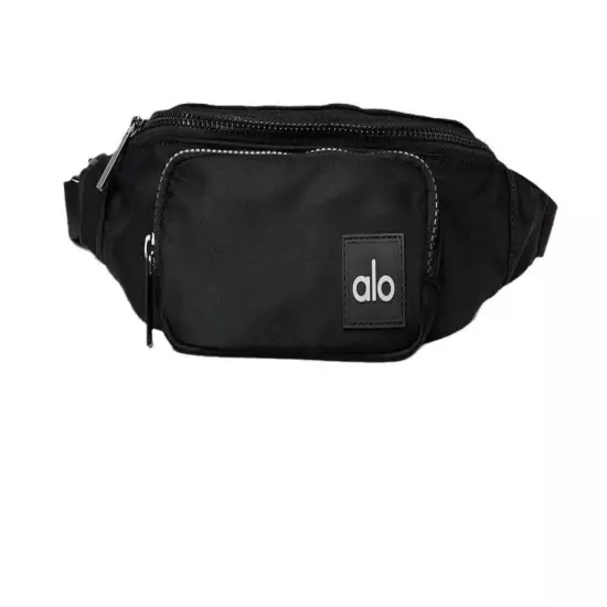 ALO fanny pack fitness sports bag transparent mesh cloth dry and breathable runn