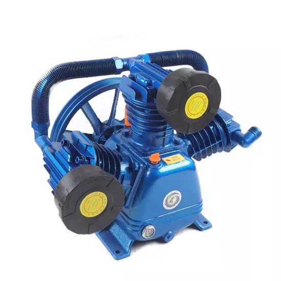 10HP 7.5KW 3 Cylinder 1 Single Stage Cast Iron Air Compressor Pump 31.7SCFM