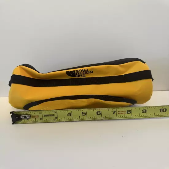 The North Face Base Camp Travel Canister Toiletry Bag Summit Gold NWOT 3.5L