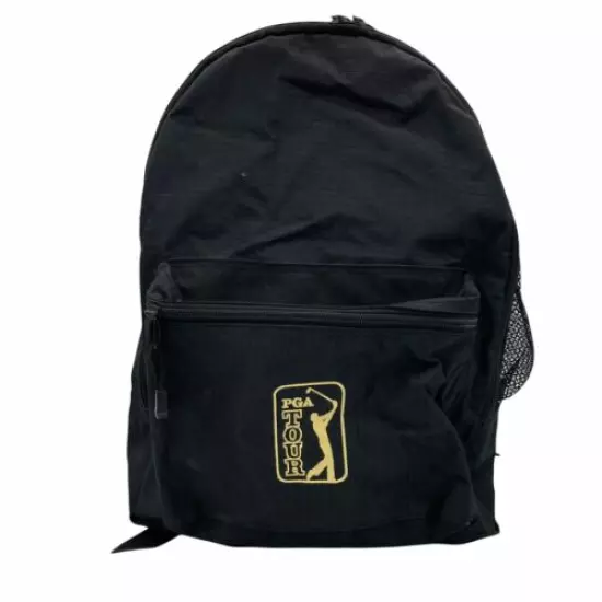 EMBROIDERED PGA TOUR GOLF BLACK BACKPACK Coronado Original