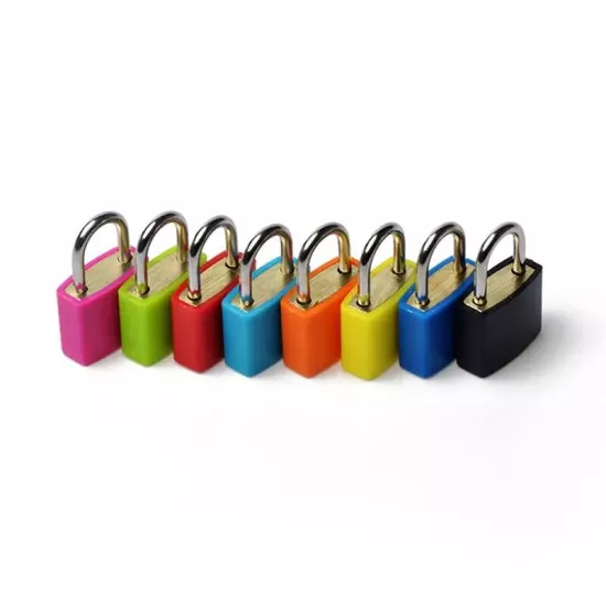 10 Pack Suitcase Locks with Keys,Multicolor Small Luggage Padlocks Metal4129