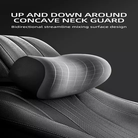 Car Waist Support Car Headrest Neck Pillow Car Driving Waist Support Memory Foam