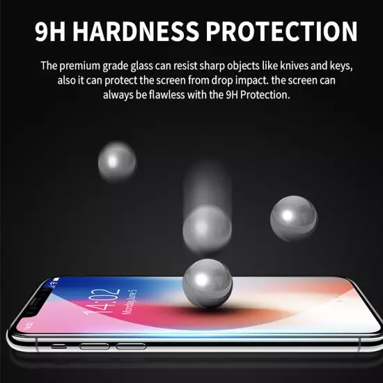 For iPhone 16 15 14 13 12 11 Pro XS Max XR Plus Tempered Glass Screen Protector