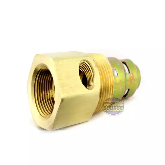 3/8" Female x 1/2" Male NPT Brass Air Compressor In Tank Check Valve USA