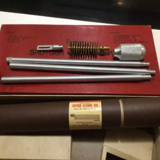 1945 GUNSLICK SHOTGUN CLEANING KIT IN ORIGINAL BOX & PAPERWORK 