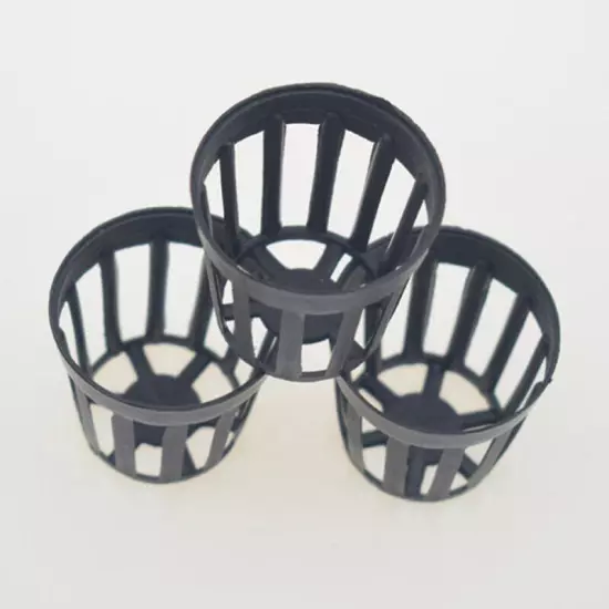 10Pcs Plastic Aquatic Pots Basket For Aquarium Water Flower Plant Grass Decor