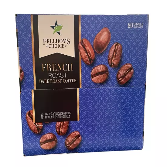 Freedom Choice French Roast 80ct K Cup