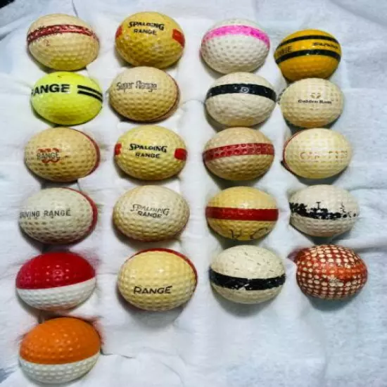 HUGE LOT of 200 Vintage and Semi-New Golf Balls