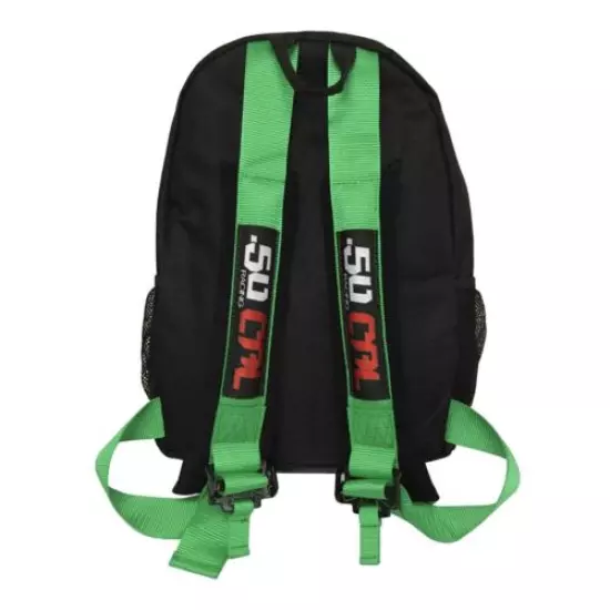 50 Caliber Racing Backpack bag Sport Travel Business Gym UTV Motorcycle Green