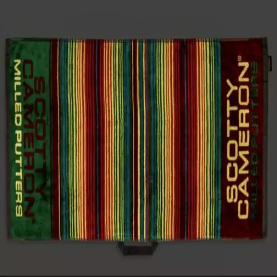 Scotty Cameron Towel - Serape 2022 Cinco De Mayo– Red/Green/Yellow