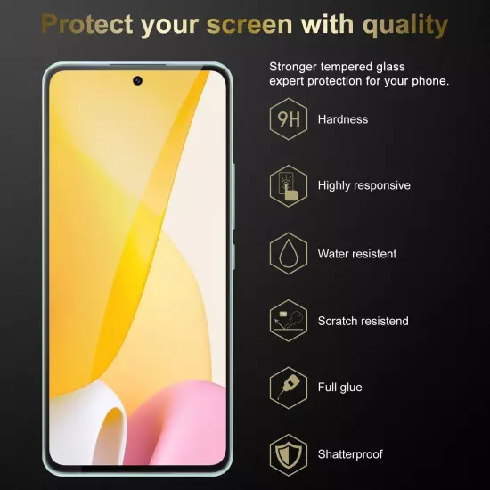 3x Tempered Glass for Xiaomi 12 LITE Screen Display Protection Film