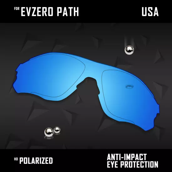 Anti Scratch Polarized Replacement Lenses for-Oakley EVZero Path OO9313 Options