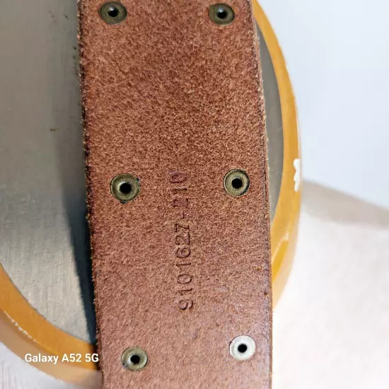 Lauren Ralph Lauren Brown vintage brown leather studded belt Woman's Size XL